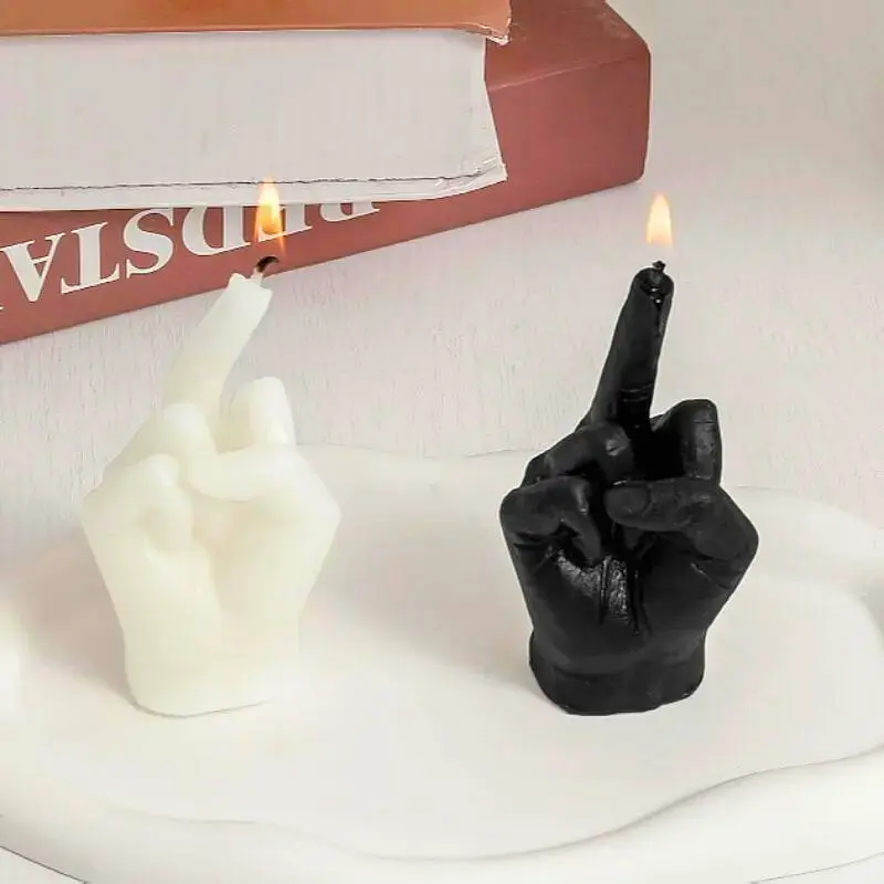 Middle Finger Candle, Gift, Fuck You, Funny Gifts, Hand Gesture, Finger candle, Vegan, Soy Wax, Birthday, Present, Christmas gift, Joke Gift