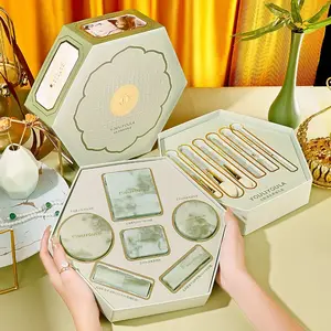 Ancient Charm Breeze Makeup Set Daily Makeup Kit Full Set of Cosmetics Chinese Style Makeup Gift Box Festival Gift Includes Makeup Brush Set Suitable for Gifting Christmas Present