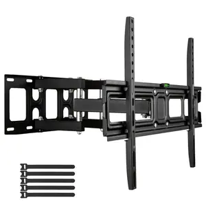 【Summervibes】Ubesgoo 32-70 Inch Double Pendulum Large Base TV Stand Tmds-101 Bearing 50Kg/Vese600*400/Upper And Lower-10~ 10°