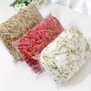 Luxury Wrinkled Paper for Gift Box Packaging & Decoration, Gift Wrapping Supplies, Perfect for Birthday Gifts, Valentine's Day, Easter, Christmas