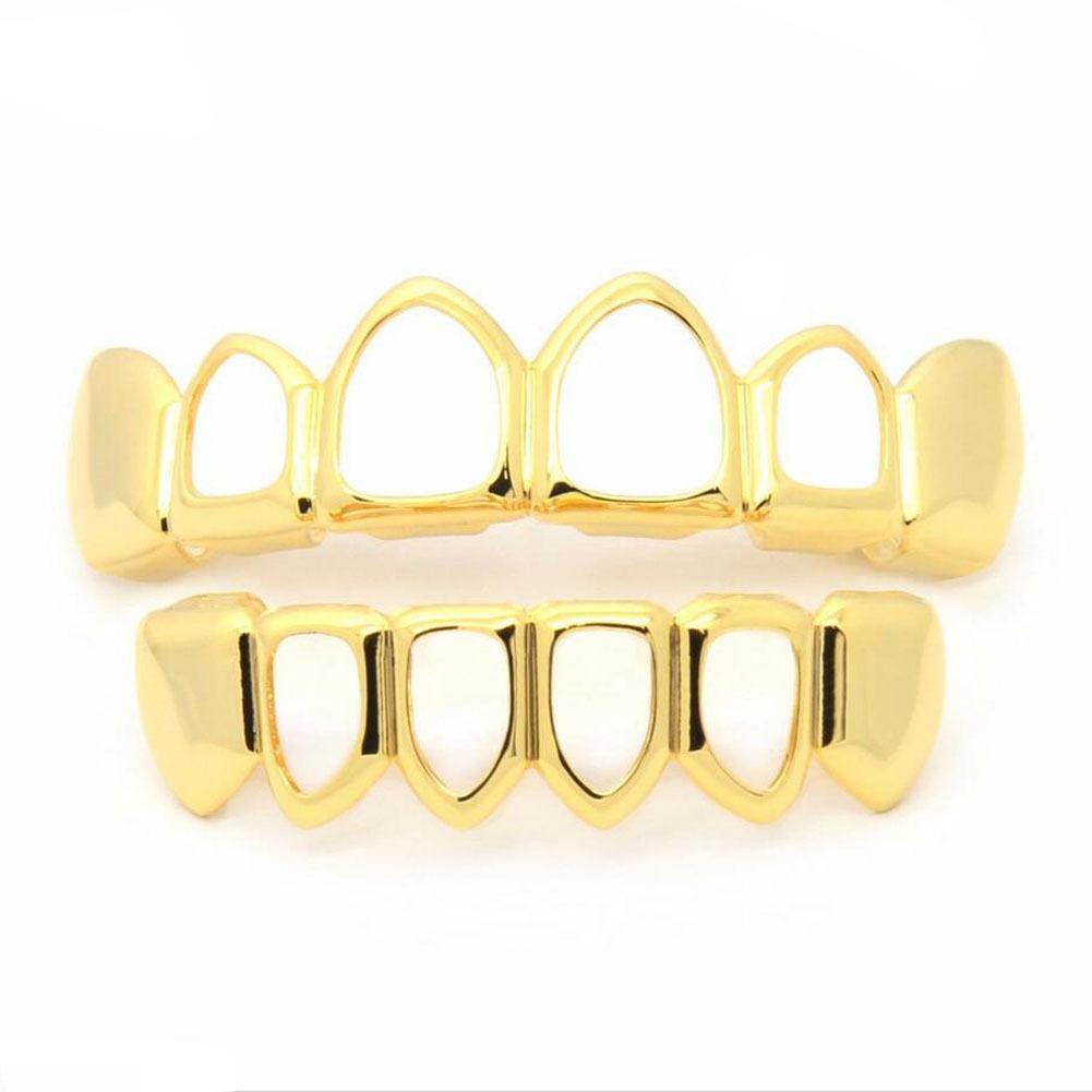 New personality, fashion, best-selling explosive hip-hop hollow braces teeth grills trendy braces, advanced sense, exquisite daily fashion accessories.