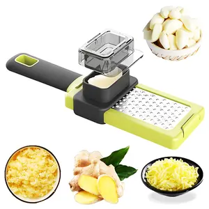 Upgrade Your Kitchen with This Versatile Garlic Grinder and Cheese Grater—two Functions, Double the Deliciousness! The Multi-purpose Garlic and Cheese Grater Is Your New Kitchen Favorite! Kitchen Gadgets