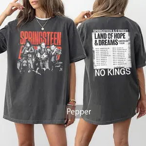 Bruce Springsteen Land Of Hope & Dreams Tour Shirt, Bruce Springsteen Tour 2026 T-shirt, Bruce Springsteen Fan Gift, Bruce Springsteen Merch