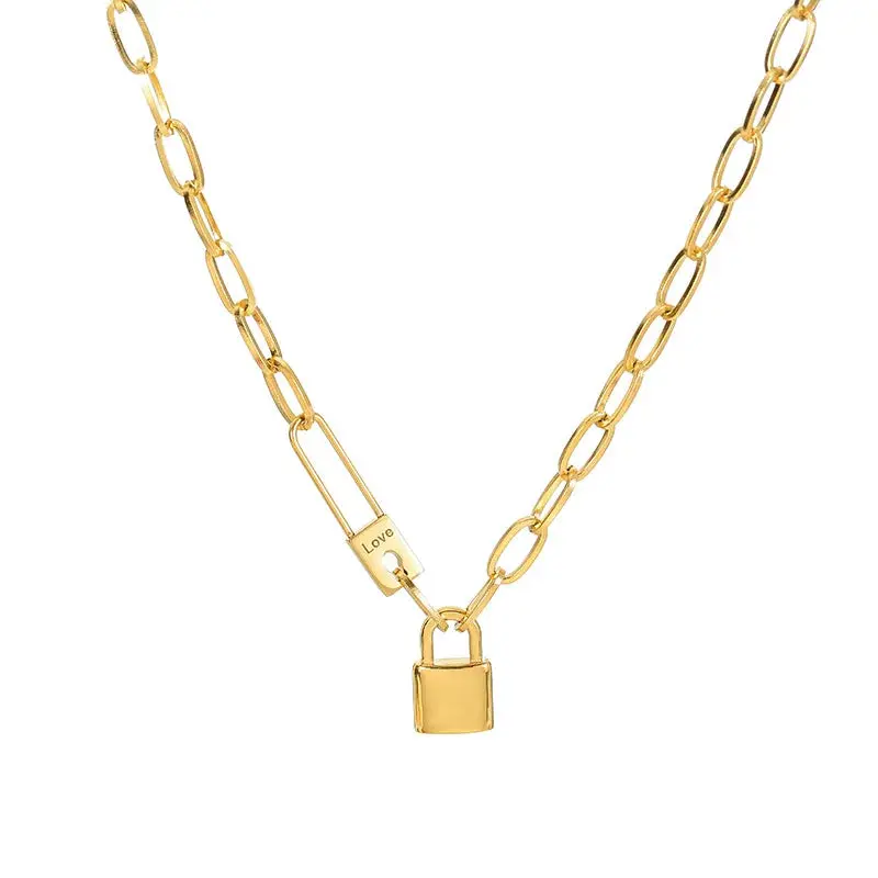 LOCK NECKLACE WATERPROOF