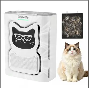 Faveetie Pet Air Purifier for Home Large Room up to 2300 ft²,  H13 HEPA Filter, Removes Pet Hair, Dander, Odors & Allergens, PM2.5 Air Quality Monitor, Auto Mode, 3 Speeds