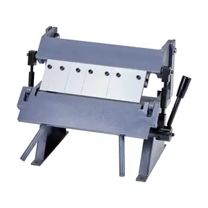VEVOR 12 in Manual Sheet Metal Box and Pan Brake, 20-Gauge Low Carbon Steel Capacity, 0-135 Degree Adjustable Angle Metal Bender, Heavy-Duty Aluminum Folder with 5 Fingers for Precise Bending, Five Fingers