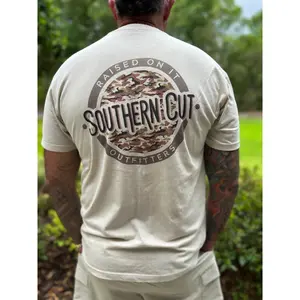 Raised On It Southern Cut Perfect Fit Tee - Cream