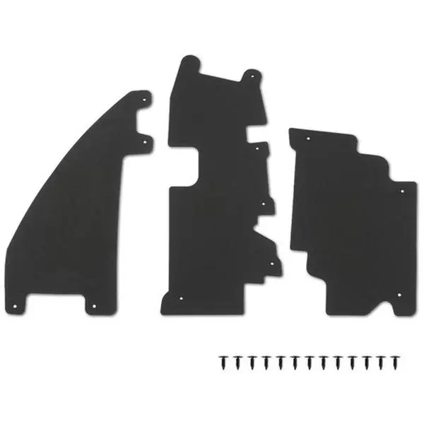 Fit For 09-14 Ford F-150 & Raptor Radiator Grille Air Deflector Set w/ Fasteners
