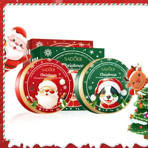 2 Pack Christmas Eye Mask – Hydrating & Soothing Under Eye Patches, Reduces Puffiness & Dark Circles, Holiday Gift Skincare for Women & Men