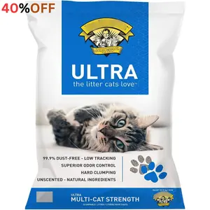 Ultra UnScented Clumping Clay Cat Litter 40 lb. Bag