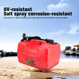 3 Gallon  Boat Fuel  tank 12L 3 Gallon Marine Outboard  Tank EPA Compliant for YAMAHA Outborad MotorBoat with Connector Replace 6YL-24201-24-00   Tank Portable Power Station with  Starter High-Power  Jump Starter gas obdii car