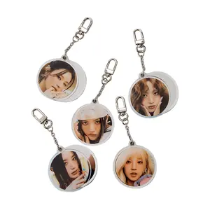 (G)I-DLE - Acrylic Mirror Keyring [KLAXON POP-UP Official MD]
