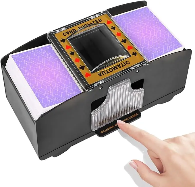 automatic card shuffler for sleeved cards - TikTok Shop