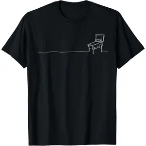 100%cotton Pinball Arcade Machine Gift T-Shirt