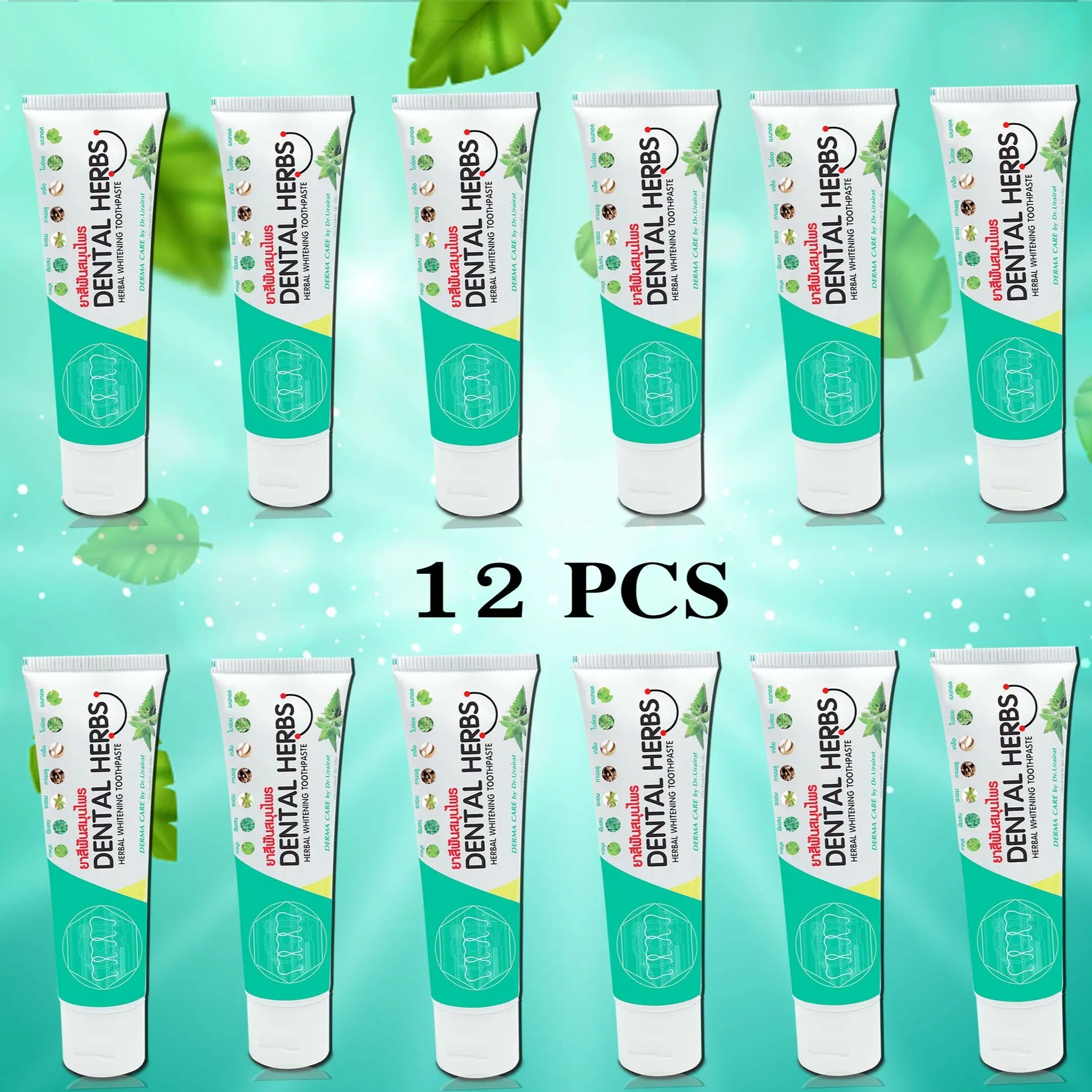 Dental Herbs Thailand Whitening Toothpaste Derma Care By Dr Urairat ...