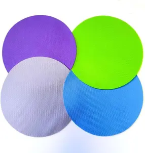 4pcs Rubber Jar Opener Bottle Gripper Non Slip Pad Multi-function Can Opener for Seniors with Arthritis Weak Hands (Circle Two) Kitchen Set