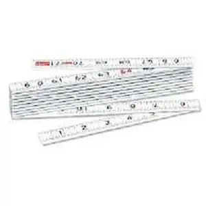Ridgid 632-73370 Fiberglass Folding Rule- 6ft