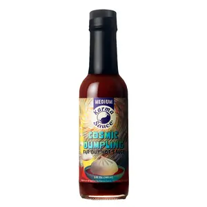 Cosmic Dumpling | Umami Forward Soy Garlic Chile Sauce Medium Heat | No Preservatives, Extract Free, Sugar Free, Paleo / Keto Friendly | Made In Finger Lakes, USA | 5 fl. oz bottle…