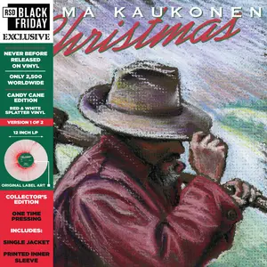 Jorma Kaukonen - Christmas Candy Cane Edition (2 Of 2 V.)  [VINYL RECORD - LP] Colored Vinyl, Clear Vinyl, Red, White