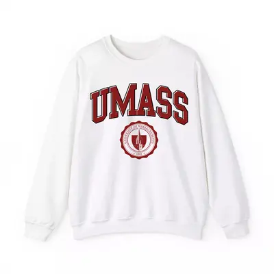 Patchwork Hoodie University Umass TikTok Shop