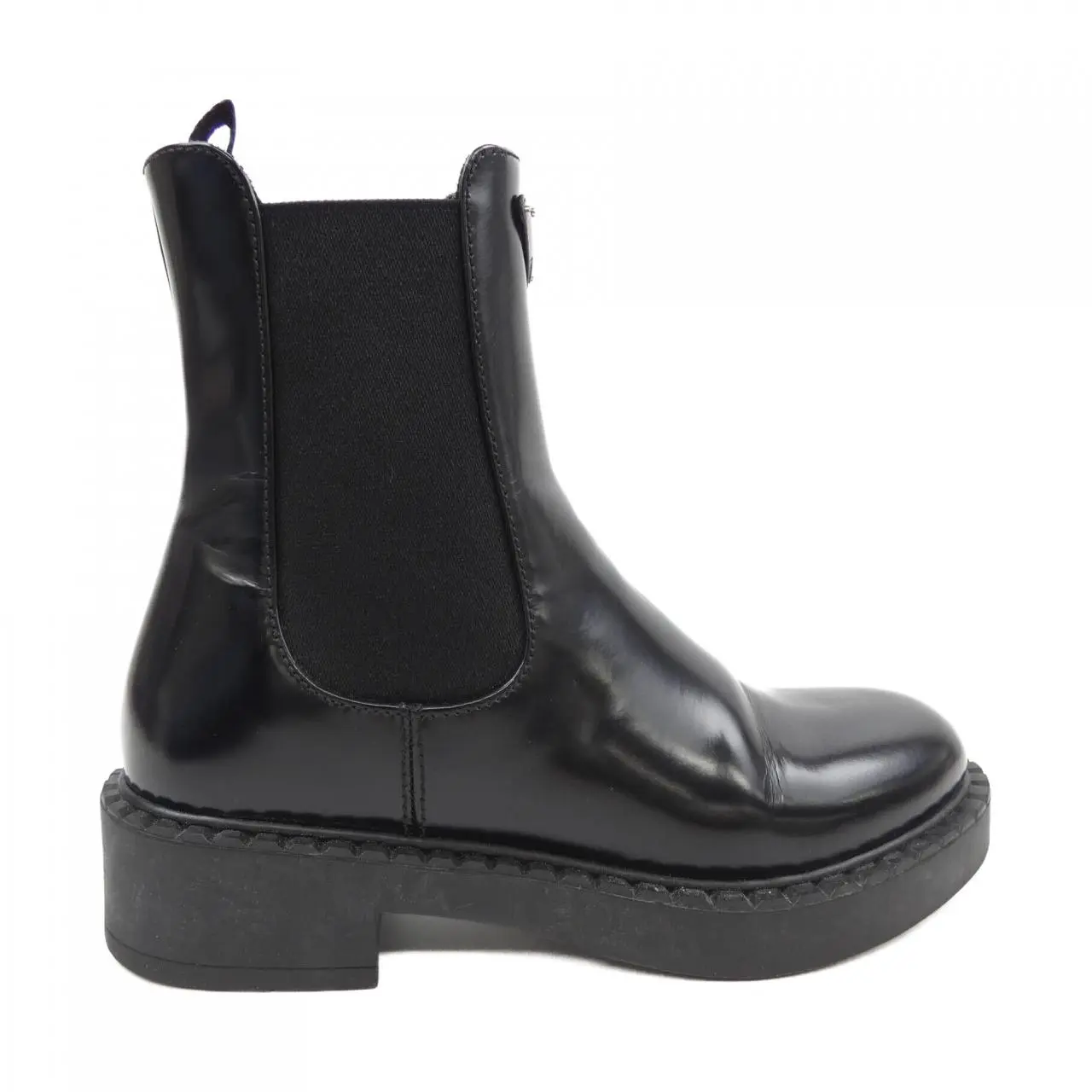 Pre-owned PRADA Calfskin Small Leather Goods Brushed Calf Boots