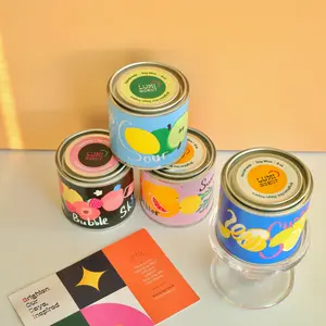 Cocktail-Themed Scented Candle Collection | 40+ Hour Burn | Home Decor | 8oz | Fruity, Woody, Fresh, Citrus | 100% Soy Wax | Strong Scent