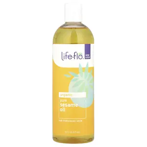 Life-flo Organic Pure Sesame Oil, 16 fl oz (473 ml)