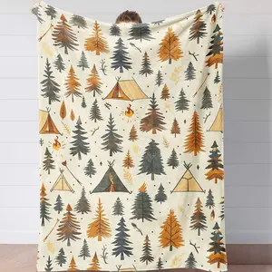 Camping Blanket: Nature Lover Gift,Adventure Awaits