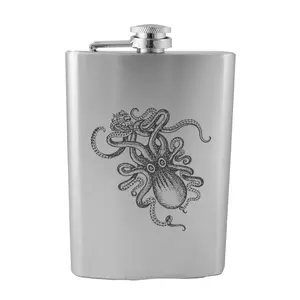 8oz Kraken Flask L1
