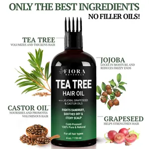 Fiora Naturals Tea Tree Oil for Hair and Scalp
