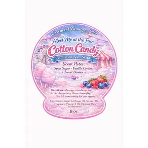 Meet Me At The Fair Cotton Candy Exfoliating Velvet Scrub