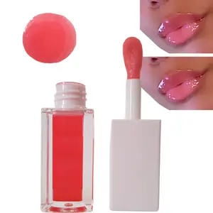 "Lotus" hydrating glow peppermint lip oil Hydrate Soothing Glossy  Moisturizer Lipgloss Lipstick Nourishing Moisturizing Cosmetic