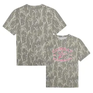 Combat Waterfowl Bottomland Camo Pink Tee For Men, Hunting 3D Tee, Camo Shirt, T Shirt 3D Camo, Style T Shirt 3D Camo