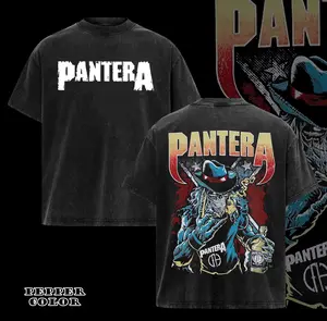 PANTERA "WHISKEY"...Black Unisex Graphic T- Shirt, metal band shirt, rock tour t-shirt, alternative band merch, trending t-shirt, 90s graphic tee, vintage graphic tee, grunge aesthetic shirt, classic rock merch