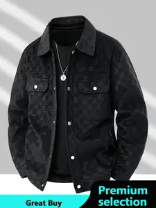 Men's Winter Ski Jacket with Warm Fleece Lining, Waterproof and Windproof Hooded Outdoor Jacket, skiing jacket, Thick Sports Hiking Jogging Camping Travel, Windproof Outerwear