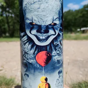 It and Georgie 20oz tumbler It clown killer Horror Drinkware Cup