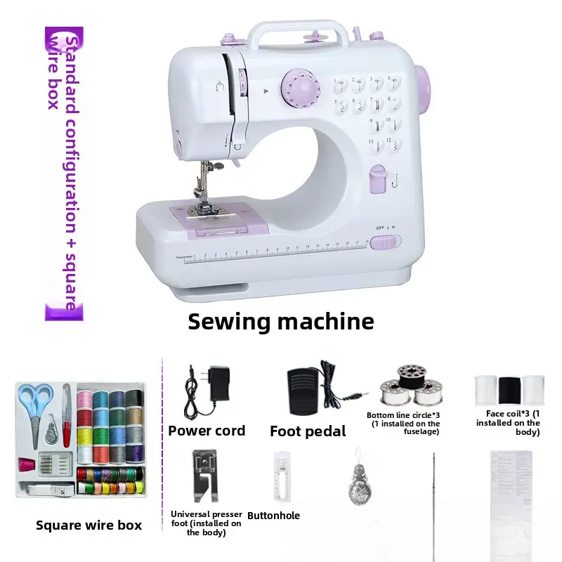 505A standard configuration + square wire box