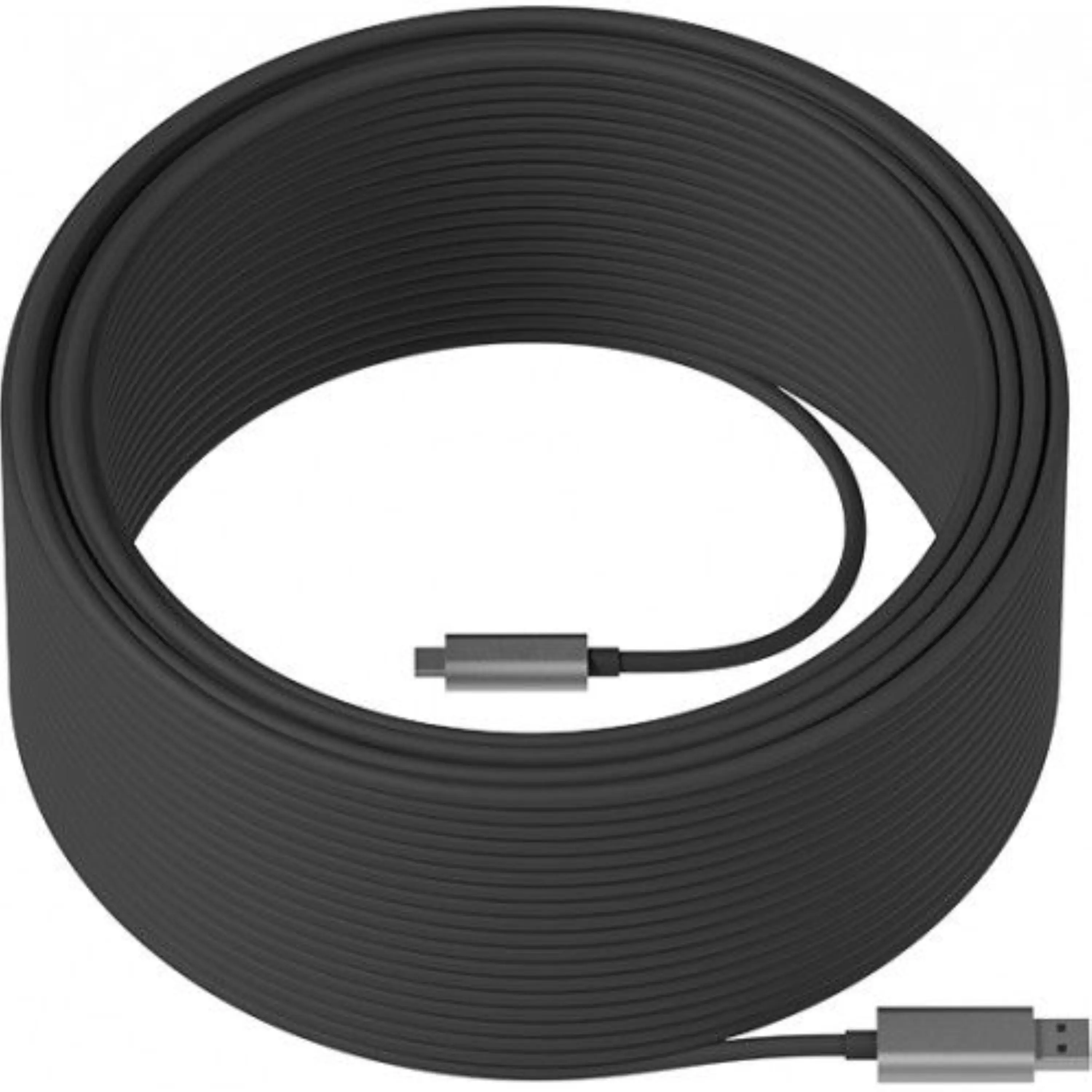 Logitech UC 939001805 USB 3.1 Electronic Gadget Cable, 45m Length, Secure Connector, 10Gbps Speed