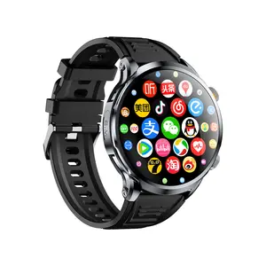 Hot TikTok Toy H18 Smartwatch 5G SIM Card Full Network Connectivity 1.95 AMOLED Round Screen + HD Camera + Independent App Download