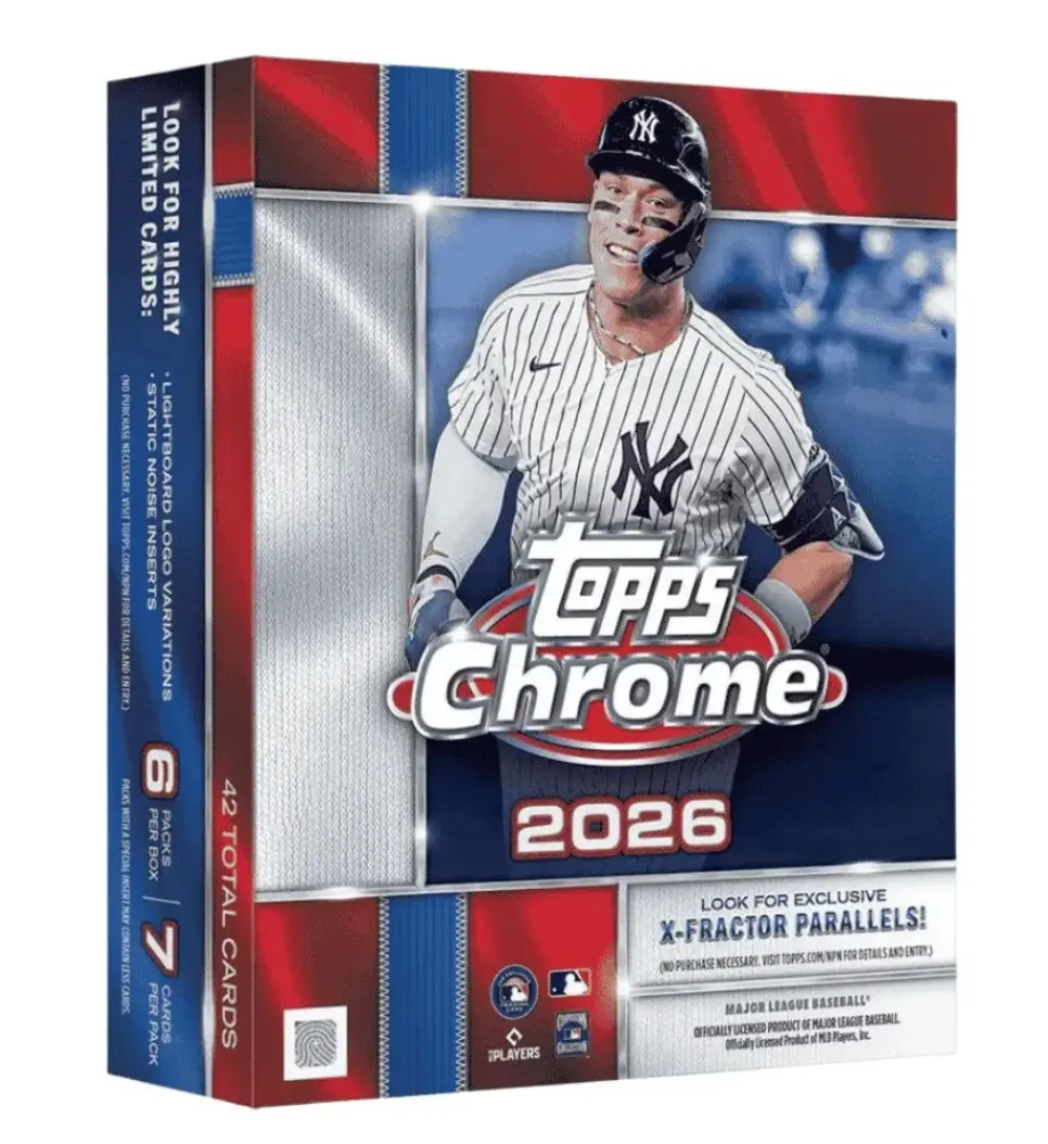 2026 Topps Chrome Mega Box