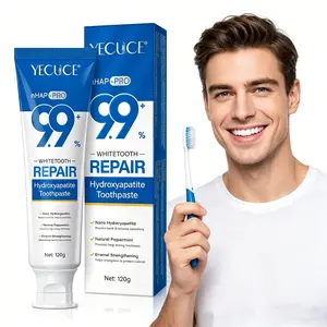 YECUCE Hydroxyapatite Fluoride Free Toothpaste 120g: Say goodbye to yellow teeth and sensitivity! Reveal a confident smile that will dazzle everyone!