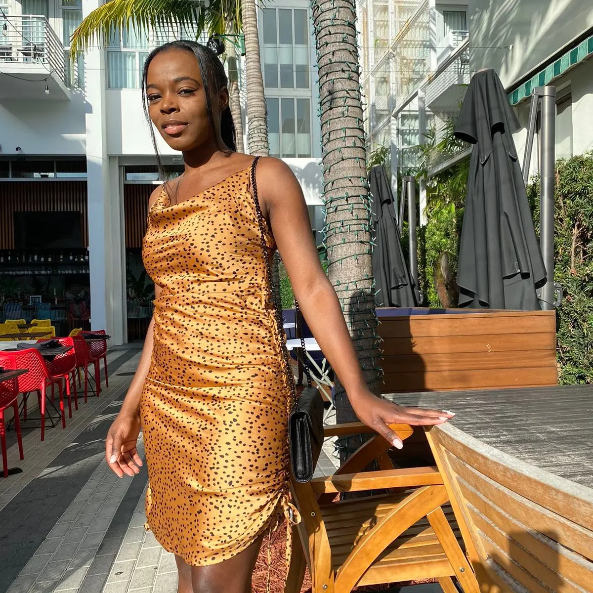 Silk Cheetah Print Dress Silk Cheetah Print Dress