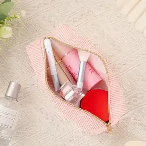 Large capacity pencil case, portable stationery bag, luggage cosmetic storage bag, Makeup Organizer Pouch