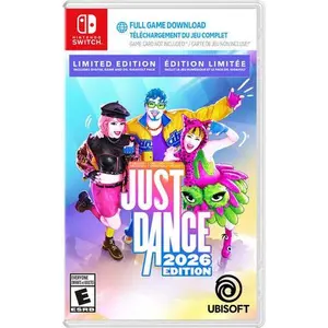 Just Dance 2026 LE Bilingual (Code-In-Box) for Nintendo Switch  [VIDEOGAMES]
