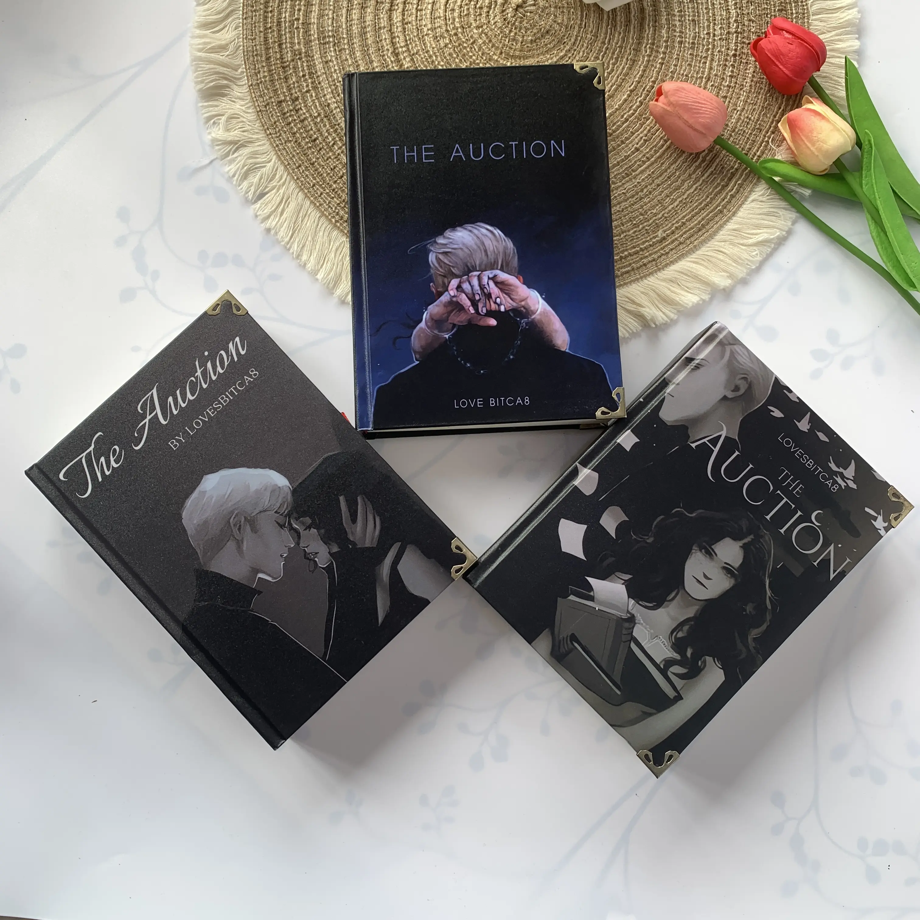 The Auction Hardcover Book | Dramione Fanfiction | Premium Collector Edition | 3 Cover Designs | Bookmark Included