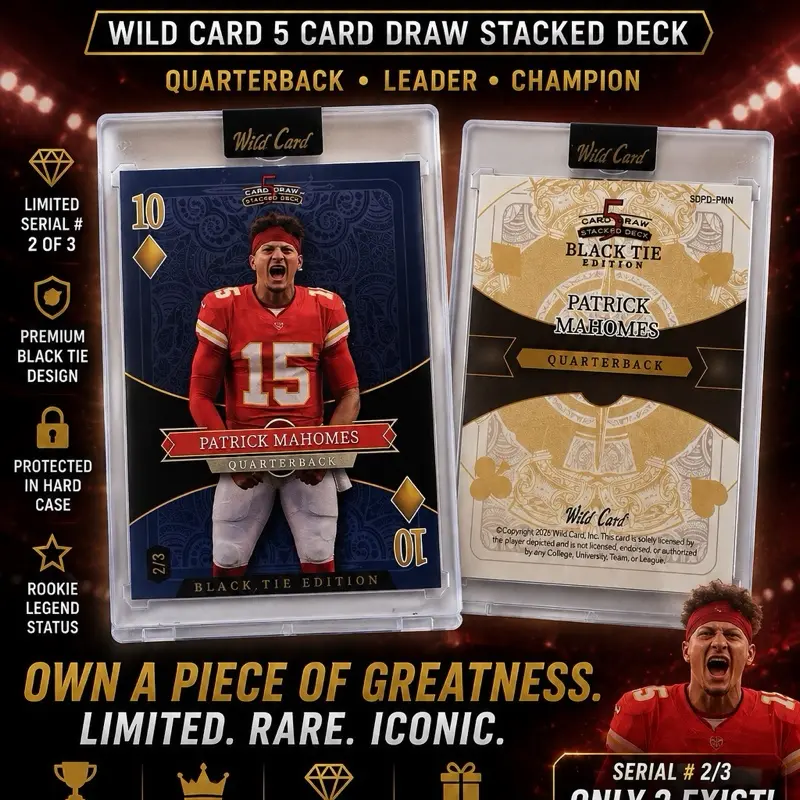 PATRICK MAHOMES BLACK TIE EDITION – LIMITED 2/3