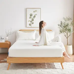 Full Mattress, 6 Inch Memory Foam Mattress in a Box, Fiberglass Free Full Size Mattresses for Pressure & Pain Relief, Soft and Comfortable