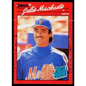 Julio Machado 1990 Donruss #47 RC New York Mets