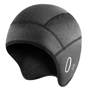 Cycling thermal cap helmet lining headgear windproof recreational thermal cap running ski hat outdoor