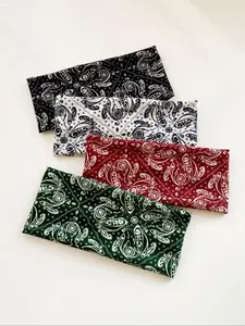 Boho Style Hair Band, Ethnic Pattern & Leopard & Floral & Butterfly Print Hair Band, Fashion Chic Headbands Hair Accessories for Women & Girls